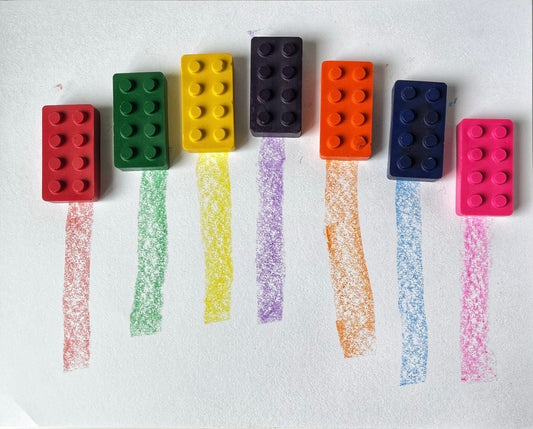 Brick Building Block Crayons