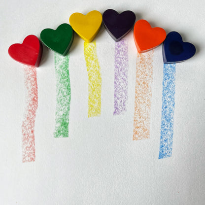 Classic Hearts Crayons
