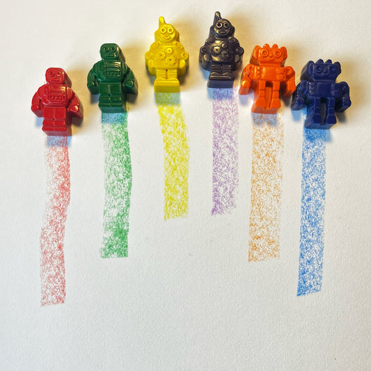 Robot Crayons