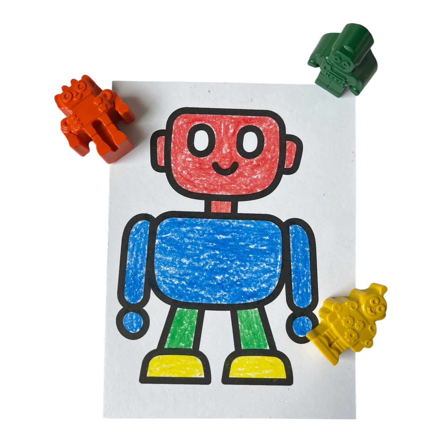 Robot Crayons